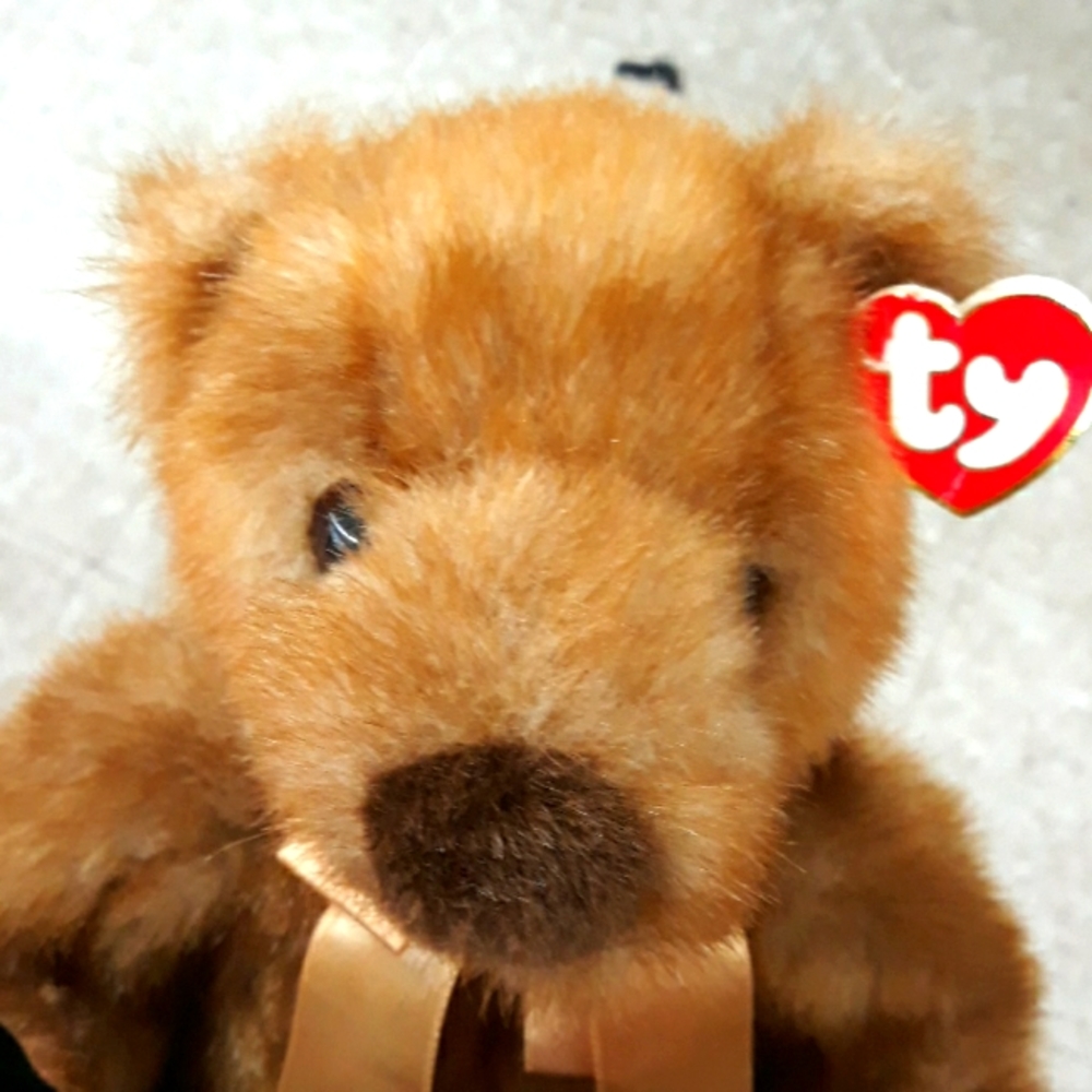 TY 1996 Baby Ginger‎ Bear